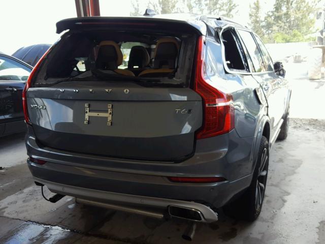 YV4A22PKXH1180706 - 2017 VOLVO XC90 T6 CHARCOAL photo 4