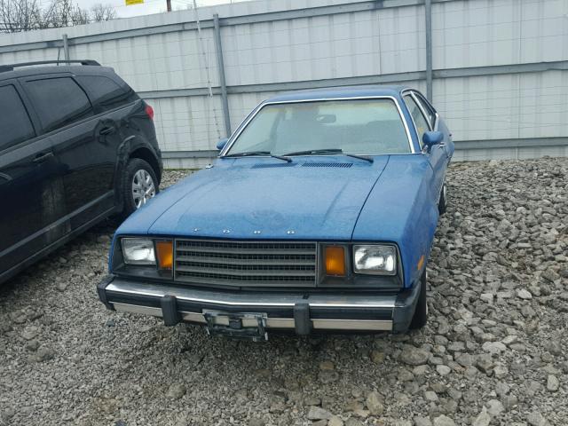 9T11Y230280 - 1979 FORD PINTO BLUE photo 9