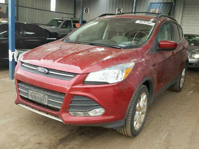 1FMCU9G94DUD01889 - 2013 FORD ESCAPE SE RED photo 2