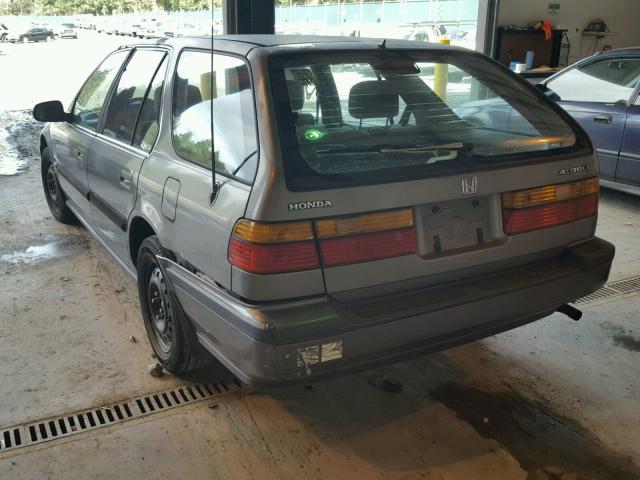 1HGCB9859MA021510 - 1991 HONDA ACCORD LX GRAY photo 3