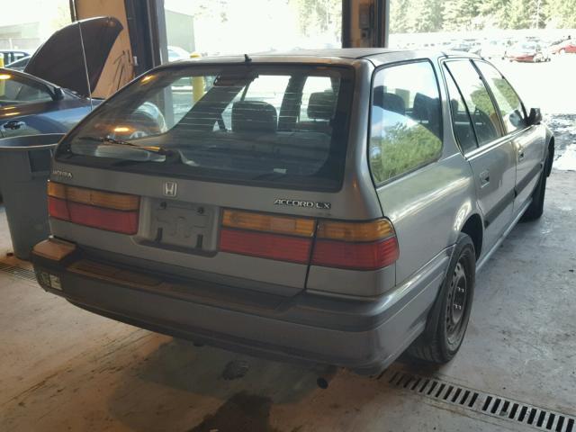 1HGCB9859MA021510 - 1991 HONDA ACCORD LX GRAY photo 4