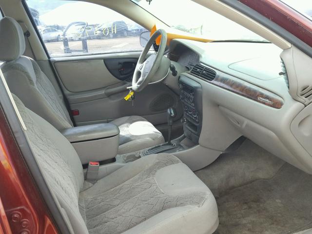 1G1NE52J33M637867 - 2003 CHEVROLET MALIBU LS ბურგუნდია ფოტო 5