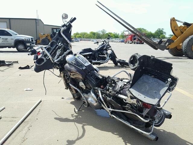 1HD1FC4127Y618888 - 2007 HARLEY-DAVIDSON FLHTCUI MAROON photo 3