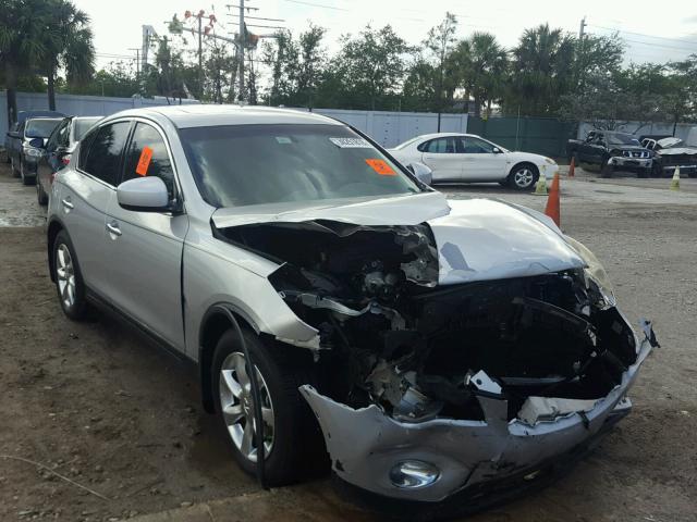 JNKAJ09E18M303937 - 2008 INFINITI EX35 BASE SILVER photo 1