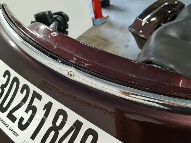 1HD1KB4147Y607929 - 2007 HARLEY-DAVIDSON FLHX BURGUNDY photo 19