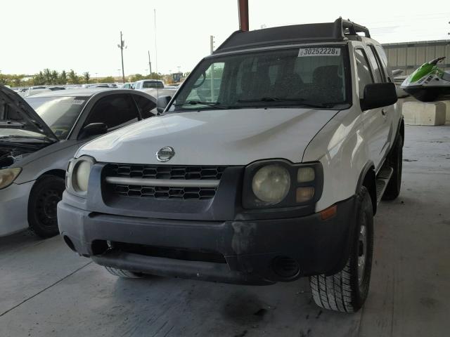 5N1ED28Y72C544458 - 2002 NISSAN XTERRA XE WHITE photo 2