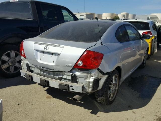 JTKDE177360118377 - 2006 TOYOTA SCION TC 银色 照片 4
