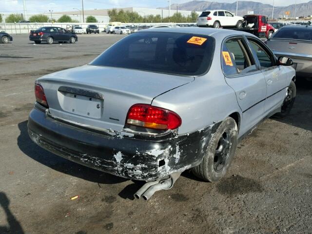 1G3WH52K9XF332234 - 1999 OLDSMOBILE INTRIGUE G SILVER photo 4