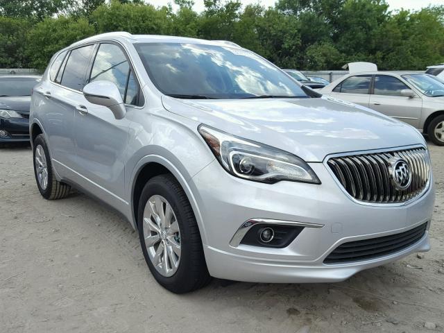 LRBFXBSAXHD161868 - 2017 BUICK ENVISION E SILVER photo 1