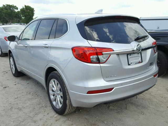 LRBFXBSAXHD161868 - 2017 BUICK ENVISION E SILVER photo 3