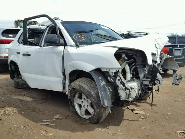 KM8JM12BX6U376652 - 2006 HYUNDAI TUCSON GL WHITE photo 1