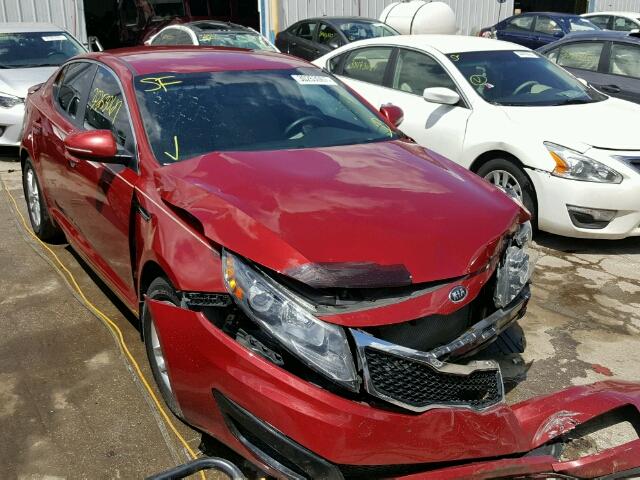 KNAGM4A70B5133365 - 2011 KIA OPTIMA BURGUNDY photo 1