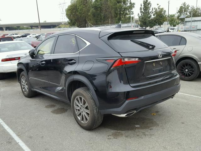 JTJYARBZ4G2023227 - 2016 LEXUS NX 200T BLACK photo 3