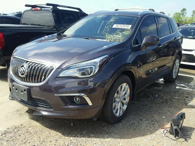 LRBFXBSA4HD094524 - 2017 BUICK ENVISION E BLACK photo 2