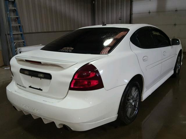 2G2WP552371223973 - 2007 PONTIAC GRAND PRIX WHITE photo 4