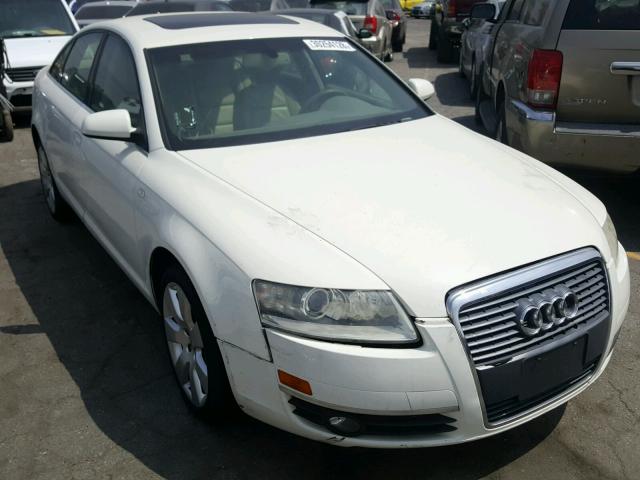 WAUAH74F56N131969 - 2006 AUDI A6 3.2 WHITE photo 1