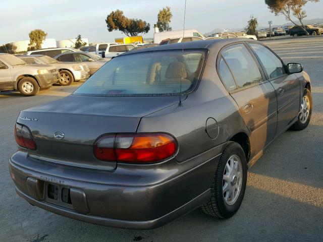 1G1NE52J6X6169868 - 1999 CHEVROLET MALIBU LS 棕色 照片 4