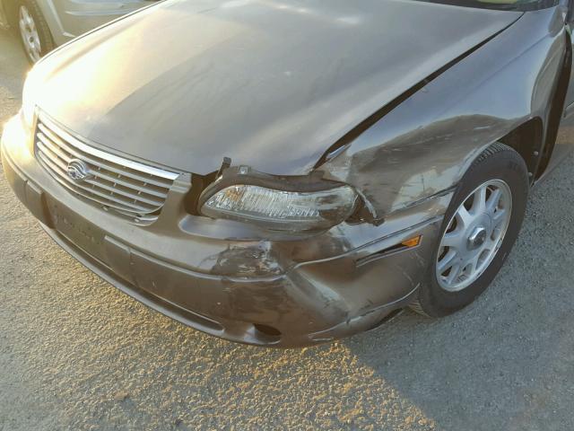 1G1NE52J6X6169868 - 1999 CHEVROLET MALIBU LS 棕色 照片 9