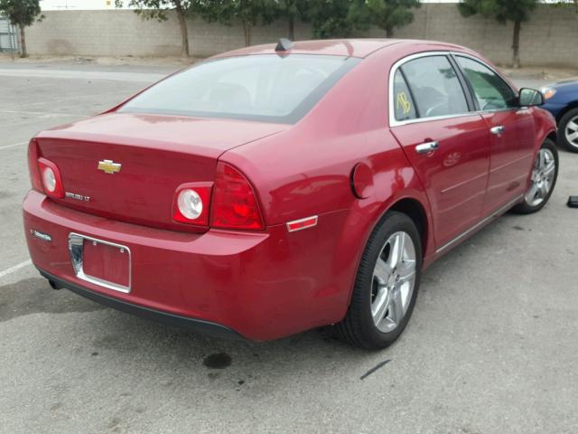 1G1ZC5E09CF276451 - 2012 CHEVROLET MALIBU 1LT 红色 照片 4