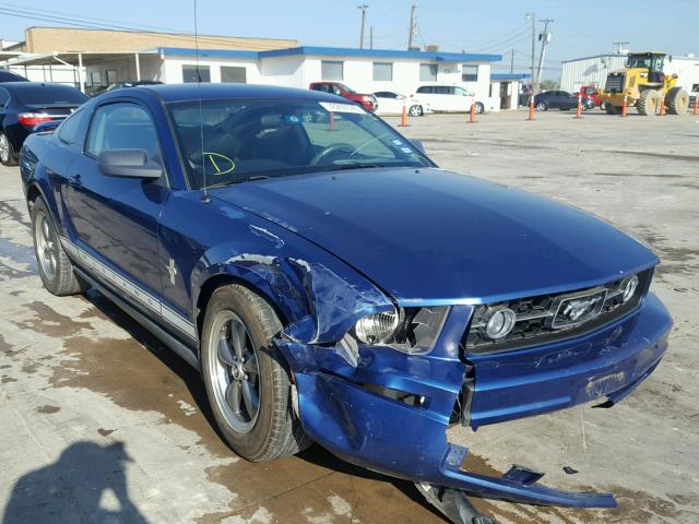 1ZVFT80N165122435 - 2006 FORD MUSTANG BLUE photo 1