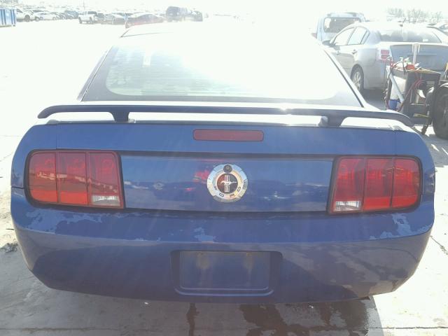 1ZVFT80N165122435 - 2006 FORD MUSTANG BLUE photo 10