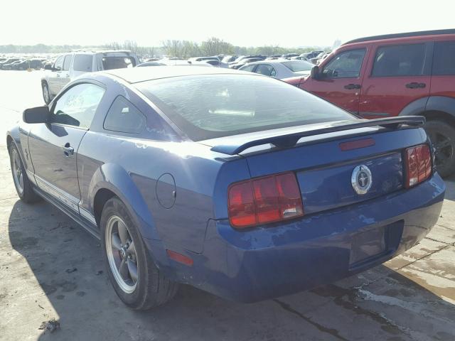 1ZVFT80N165122435 - 2006 FORD MUSTANG BLUE photo 3