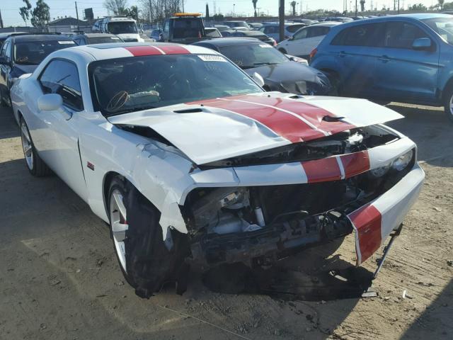 2C3CDYCJ4CH244095 - 2012 DODGE CHALLENGER WHITE photo 1