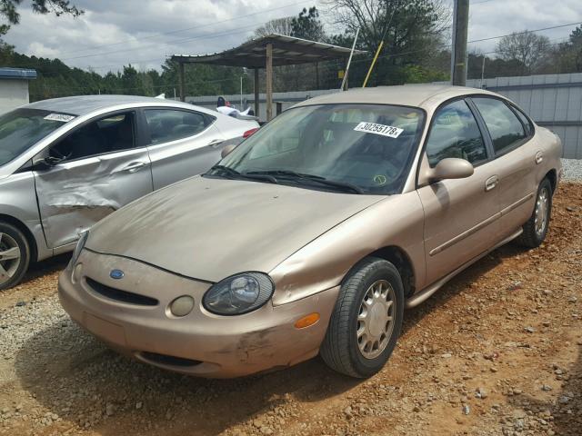 1FALP53S2TA143359 - 1996 FORD TAURUS LX GOLD photo 2