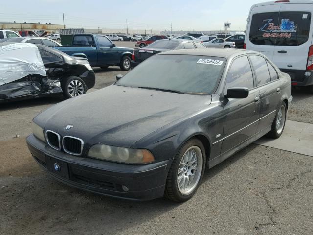 WBADT63491CF01169 - 2001 BMW 530 I AUTO BLACK photo 2