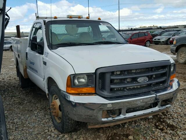 1FDWF36F51ED07248 - 2001 FORD F350 SUPER WHITE photo 1