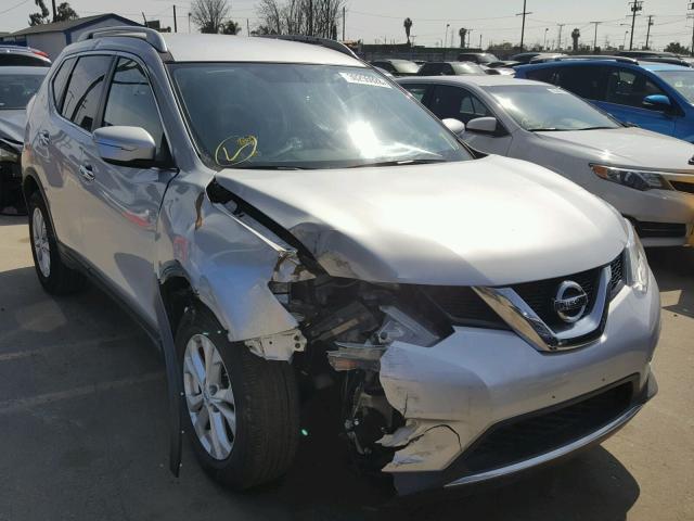 KNMAT2MT1FP560086 - 2015 NISSAN ROGUE S SILVER photo 1