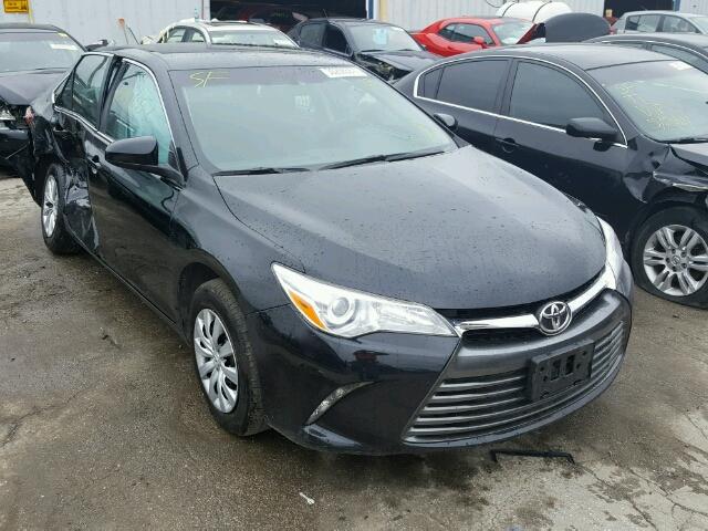 4T4BF1FK4GR583540 - 2016 TOYOTA CAMRY LE შავი ფოტო 1