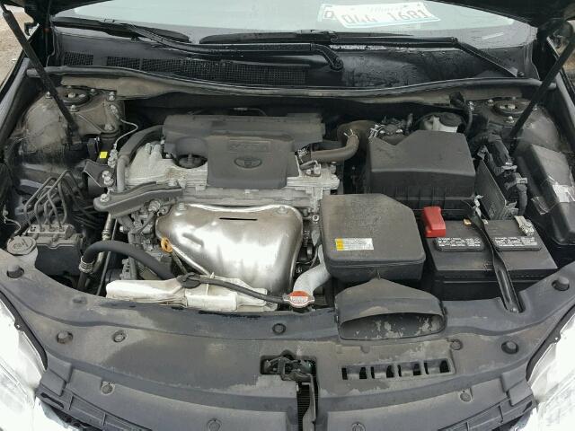 4T4BF1FK4GR583540 - 2016 TOYOTA CAMRY LE შავი ფოტო 7