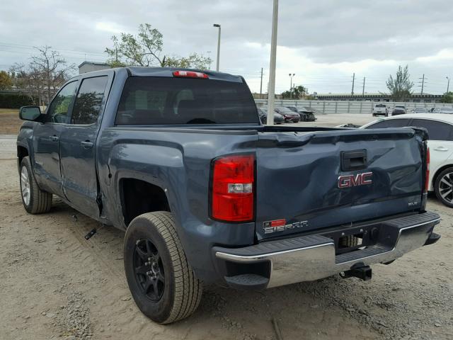 3GTU2UEC7EG354378 - 2014 GMC SIERRA K15 BLUE photo 3