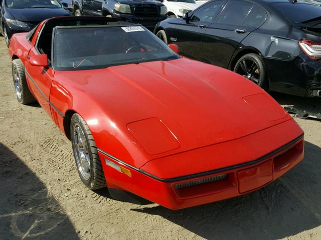 1G1YY0784F5136336 - 1985 CHEVROLET CORVETTE RED photo 1