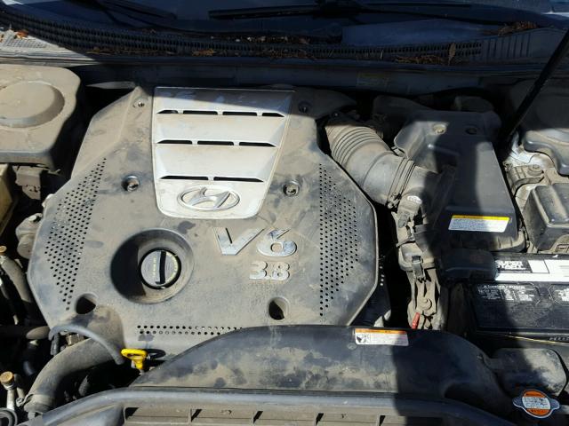 KMHFC46F26A095843 - 2006 HYUNDAI AZERA SE SILVER photo 7