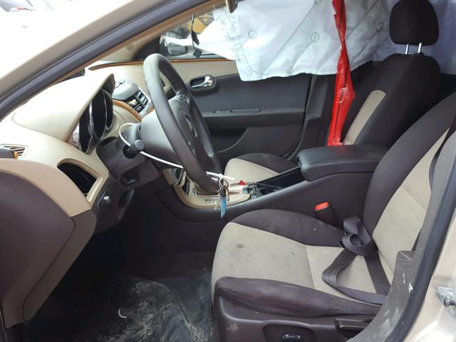 1G1ZH57BX94189436 - 2009 CHEVROLET MALIBU 1LT 棕色 照片 5