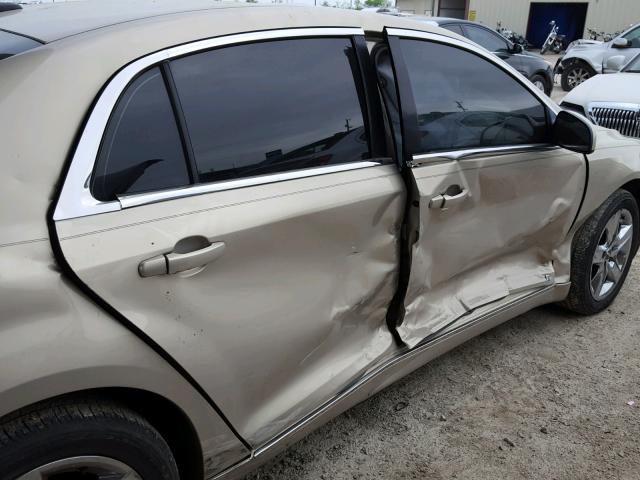 1G1ZH57BX94189436 - 2009 CHEVROLET MALIBU 1LT 棕色 照片 9