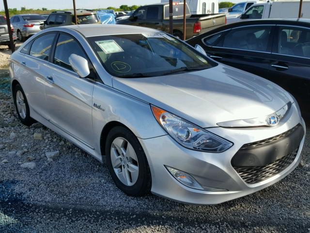 KMHEC4A42CA028236 - 2012 HYUNDAI SONATA HYB SILVER photo 1