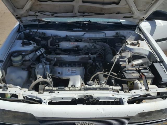 4T1SV24E8LU189596 - 1990 TOYOTA CAMRY WHITE photo 7