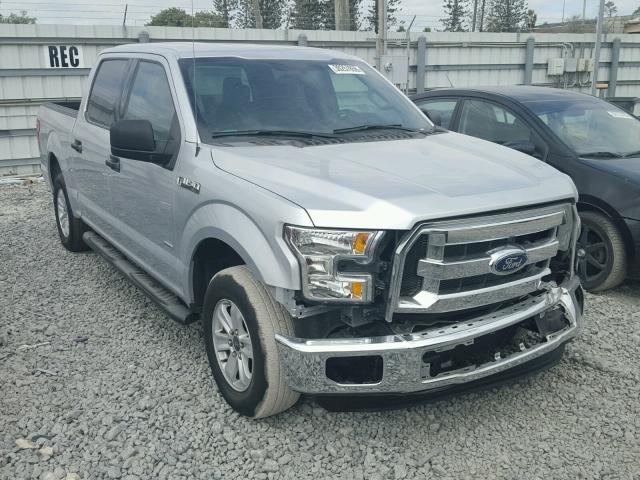 1FTEW1CP8FFA67986 - 2015 FORD F150 SUPER SILVER photo 1