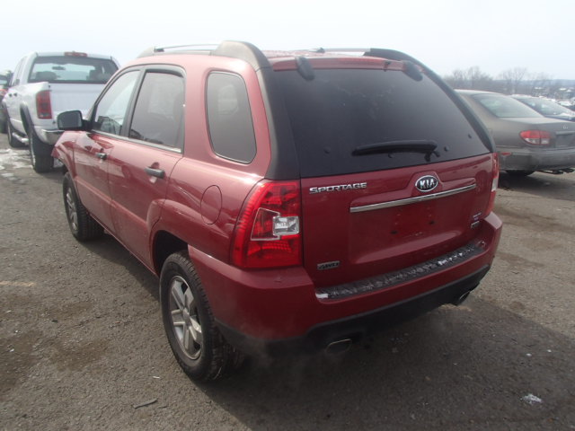 KNDKGCA37A7705062 - 2010 KIA SPORTAGE L RED photo 3