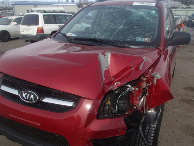 KNDKGCA37A7705062 - 2010 KIA SPORTAGE L RED photo 9