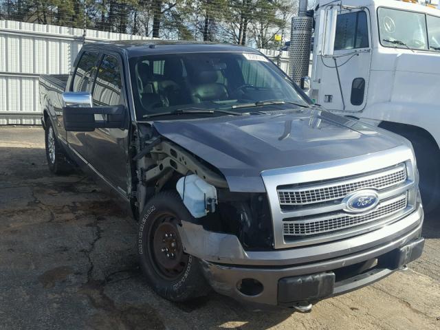 1FTFW1ET8BFA96221 - 2011 FORD F150 SUPER GRAY photo 1