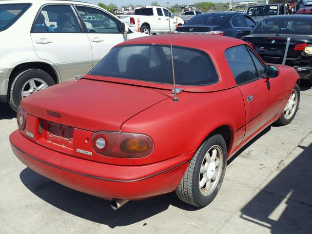 JM1NA3516N0324387 - 1992 MAZDA MX-5 MIATA RED photo 4