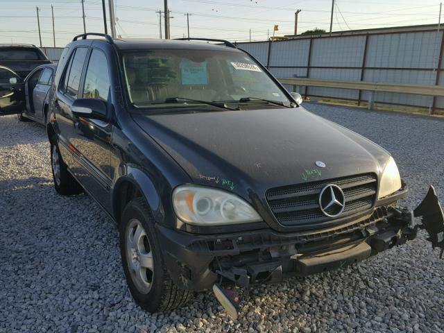 4JGAB54EX2A290287 - 2002 MERCEDES-BENZ ML 320 GREEN photo 1