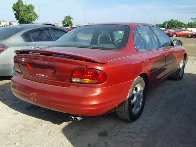 1G3WS52KXWF336129 - 1998 OLDSMOBILE INTRIGUE G RED photo 4