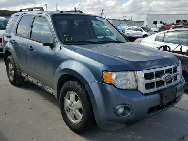 1FMCU0D79CKB53649 - 2012 FORD ESCAPE XLT BLUE photo 1