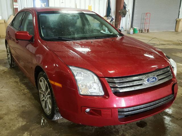 3FAHP08Z79R218537 - 2009 FORD FUSION SEL RED photo 1