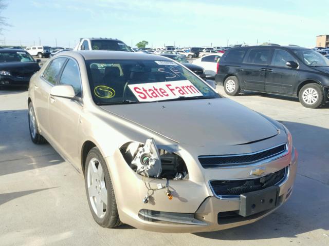 1G1ZJ57738F199311 - 2008 CHEVROLET MALIBU 2LT GOLD photo 1